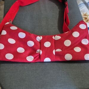 Minnie Mouse Red Polka Dot Cross Body Bag